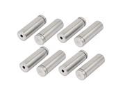 19mm x 60mm Glass Advertising Picture Poster Frame Standoff Clamp Nails 8 Pcs