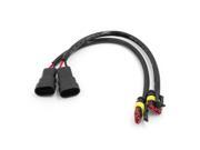 2 Pcs 32cm Length Ballast Power Wire Cord Cable Harness for Car HID Xenon Bulb