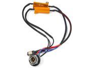 Unique Bargains 1157 BAY15D Brake Light Socket Holder Load Resistor Adapter Harness for Auto Car