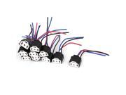 Unique Bargains 10 Pcs H4 Copper Wire Ceramic Socket for Car Headlight Fog Light Lamp Unique Bargains 10 Pcs H4 Copper Wire Ceramic Socket for Car Headlight Fog Light Lamp