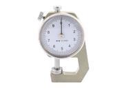 0 to 10mm Measuring Range 0.01mm Resolution Round Dial Thickness Gauge C 01