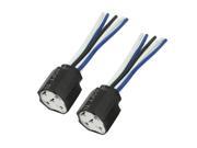Unique Bargains Vehicle Car 5 Wires Harness 5 Pin Relay Socket Cable 2 Pcs