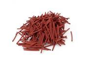 400 Pcs 2 1 1mm Heat Shrink Tubing Tube Sleeving Wrap Wire 30mm Long Red