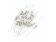 20pcs AC 250V 4A 4x11mm Fast blow Acting Axial Lead Ceramic Fuse Tube