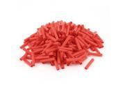 Unique Bargains 300pcs 2 1 4mm Red Polyolefin Heat Shrink Tubing Tube Wire Wrap