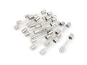20pcs Microwave Oven Protection High Voltage Fuse Tube 800mA 0.8A 5KV