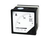 Unique Bargains Plastic Case AC 0 150A Fine Tuning Analog Ampere Meter Amperemeter