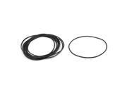 Unique Bargains 10PCS 38mm OD 36mm Inner Dia 1mm Thick Flexible Rubber O Ring Seal Washer Black