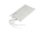 100mm x 50mm Stainless Steel Heater Heating Board 5.9 White Wire 220V 200W