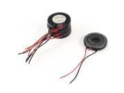 5pcs PC Notebook Laptop Internal Speakers Magnetic Wired 18mm 2500Hz 8Ohm 1W