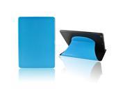 Unique Bargains Flip Sky Blue Side Folio Plastic Back Stand Case Cover for Apple iPad Air 5