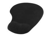 Desktop Notebook PC Silicone Gel Wrist Support Mouse Pad Mat Black