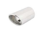 Unique Bargains Car Stainless Steel 2.9 Inlet Exhaust Muffler Tip Silencer for Audi Q5 2013