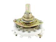 Unique Bargains KCZ1*6 1P6T 1 Deck 7 Pins Band Channel Rotary Switch Selector