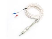 Unique Bargains Tension Spring Sleeve Thermocouple K Type Temperature Sensor 0 600C 9.8Ft