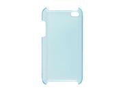 Plastic Phone Hard Cover Clear Baby Blue for iPod Touch 4G