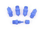 Unique Bargains 5Pcs 1 4BSP Male Pneumatic Quick Fitting Hose Pipe Connector Coupler 6mm OD