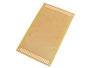 Unique Bargains 90x150mm Single Side Copper Coated Printed Circuit Board Stripboard
