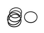 Unique Bargains 5 x 75mm External Dia 4.6mm Thickness Rubber Oil Seal O Ring Gaskets