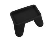 Unique Bargains Silicone Game Control Handle Grip Case Black for iPhone 4 4G
