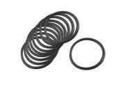 Unique Bargains 10 Pcs 16mm Inside Dia 1.5mm Thick Rubber Oil Seal Sealing Gasket O Rings