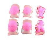 Child Cycling Inline Skating Palm Wrist Guard Elbow Knee Protector Pads Set