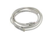 Unique Bargains 8.5ft 8.5 ft RJ45 Cat5 UTP Ethernet LAN Network Patch Cable Wire Gray 2.6M