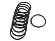 Unique Bargains 10Pcs 3.5mm Thickness 47mm Outside Dia Filter Rubber O Ring Seal Gaskets