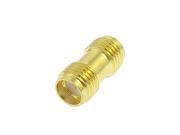 Unique Bargains RP SMA Male to RP SMA Male Straight Connector Adapter for Aerial