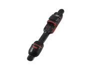 Black Metal Red Rubber Adjustable Repair Geared Fishing Pole Rod Reel Seat