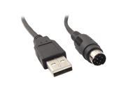 9.51Ft Black FX USB AW Programming Cable for Mitsubishi Melsec FX3U PLC