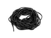 Unique Bargains 6mm External Diameter Black Polyethylene Spiral Cable Wire Wrap Tube 20M