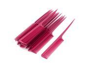 Hair Care Anti Static Tail Comb Fine Tooth 20 Pcs