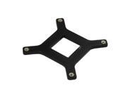 Unique Bargains Plastic Bracket Mounting Black Plate for CPU Fan New