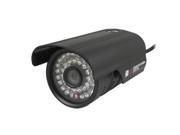 EU Plug AC 110 240V1 4 Sharp CCD 36 IR LEDs Night Vision PAL CCTV Camera