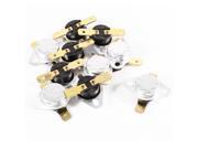 10 x 250V 10A 180 Celsius NC Normal Close Thermostat Temperature Thermal Switch
