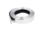 5M Silver Tone Moulding Trim Door Edge Guard Strip Protector for Car 5M Silver Tone Moulding Trim Door Edge Guard Strip Protector for Car