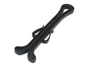 Unique Bargains Home Black Plastic Short Boots Shoes Stand Holder Shaper Clip 12