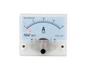Unique Bargains DC 0 20A Fine Tuning Dial Panel Ampere Meter Amperemeter