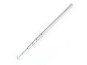 Silver Tone 6 Sections Telescopic Antenna Aerial for TV RC Controller Radio