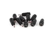 10 x DC Power Female Jack 5.5x2.1mm to 3.5x1.35mm Male Plug F M Adapter Couplers