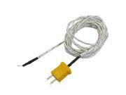 10Ft Length SMPW K M Connector Thermocouple Cord 50 to 204 Celsius