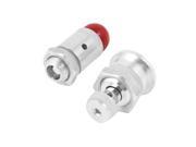 Red Silver Tone Pressure Cooker Secure Relief Safety Valve Repair Part 2 in 1
