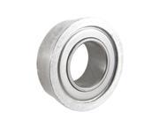 Unique Bargains 19mm x 10mm x 7mm Metal Shields Deep Groove Flanged Ball Bearing
