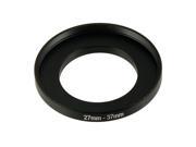 Camera Parts 27mm 37mm Lens Filter Step Up Ring Adapter Black