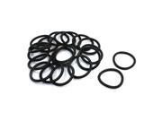 Unique Bargains 20PCS 32mm x 3.1mm Flexible Industrial PU O Ring Sealed Washer Black