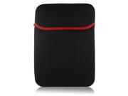 10 10.1 10.2 Neoprene Protective Notebook Laptop Sleeve for iPad Black