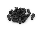 20pcs 26mmx10.5mmx7mm Rubber Strain Relief Cord Boot Protector Cable Sleeve Hose