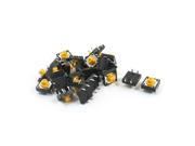 Unique Bargains 25 Pieces PCB Momentary Push Type Tactile Switch DIP 12mmx12mmx7.3mm