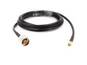 Unique Bargains N Type Male to RP SMA Male RG58 Connector Antenna Extension Coaxial Cable